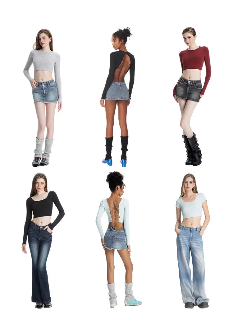 ABMY Back Hollow Strap with Chest Pad Tee