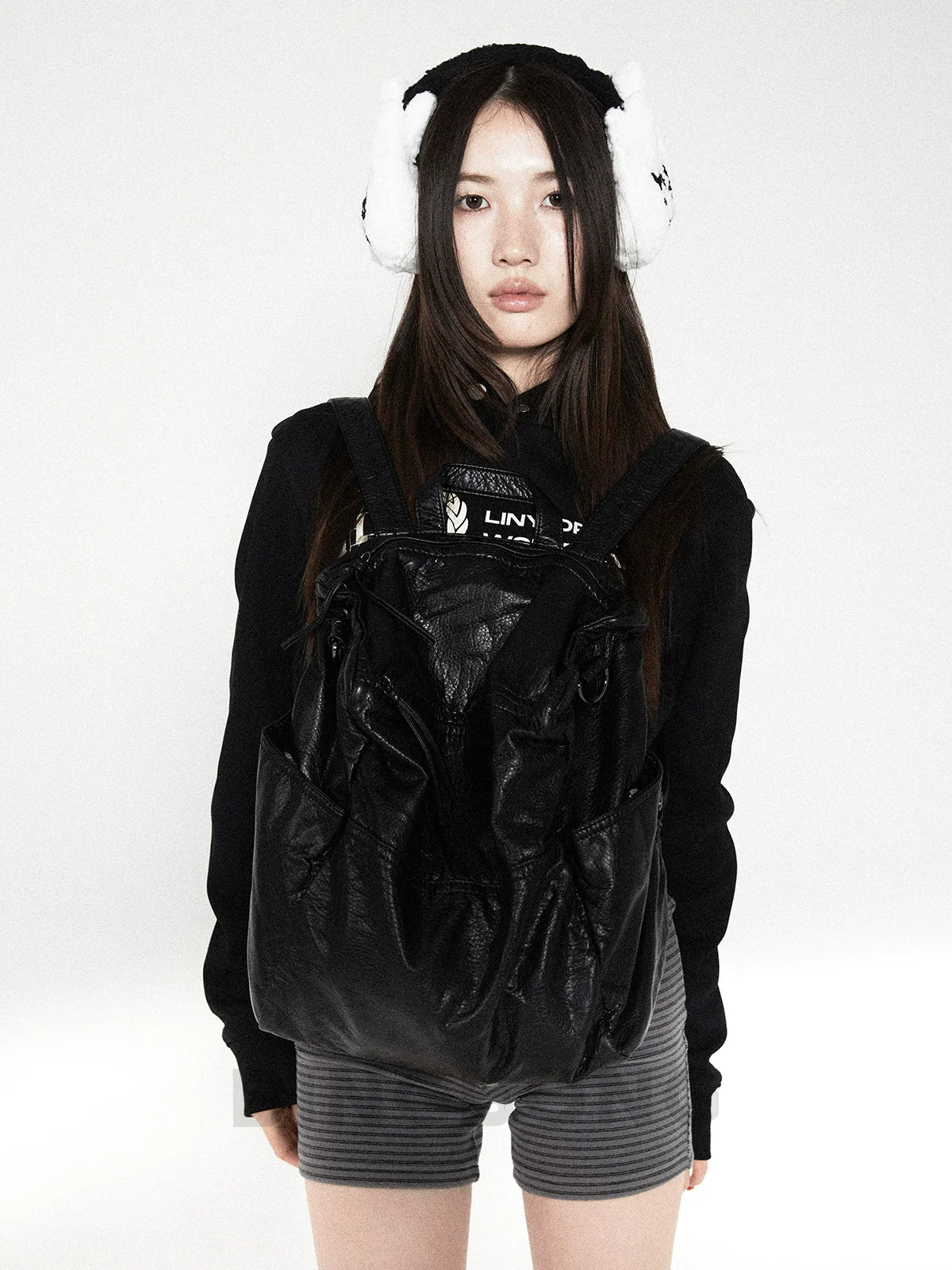 BINGBONG Backpack Large Capacity Crossbody Bag