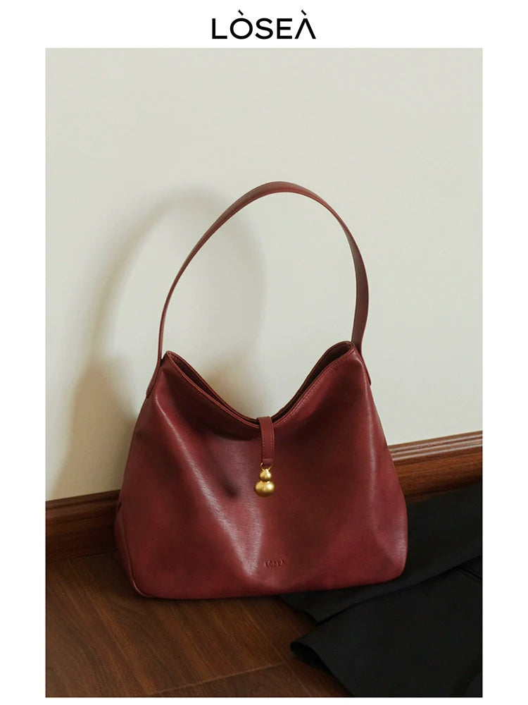 LOSEA New Chinese Premium Shoulder Tote Bag