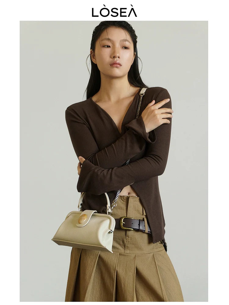 LOSEA Topaz Leather Underarm Bag