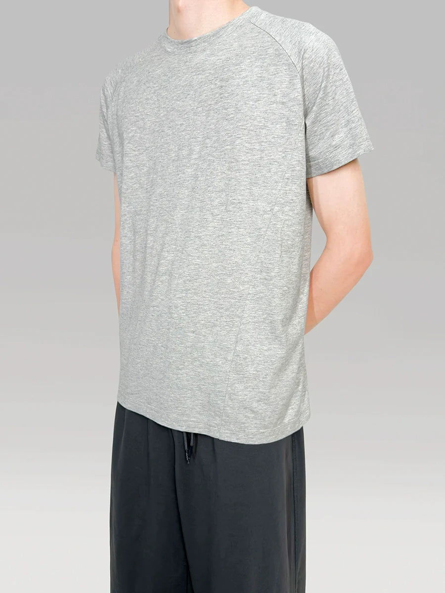 PLUS NO LOGO Thin and Comfortable Side Seam Tee