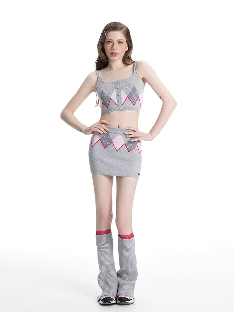 ABMY Vintage Knitted Inner Sling Vest