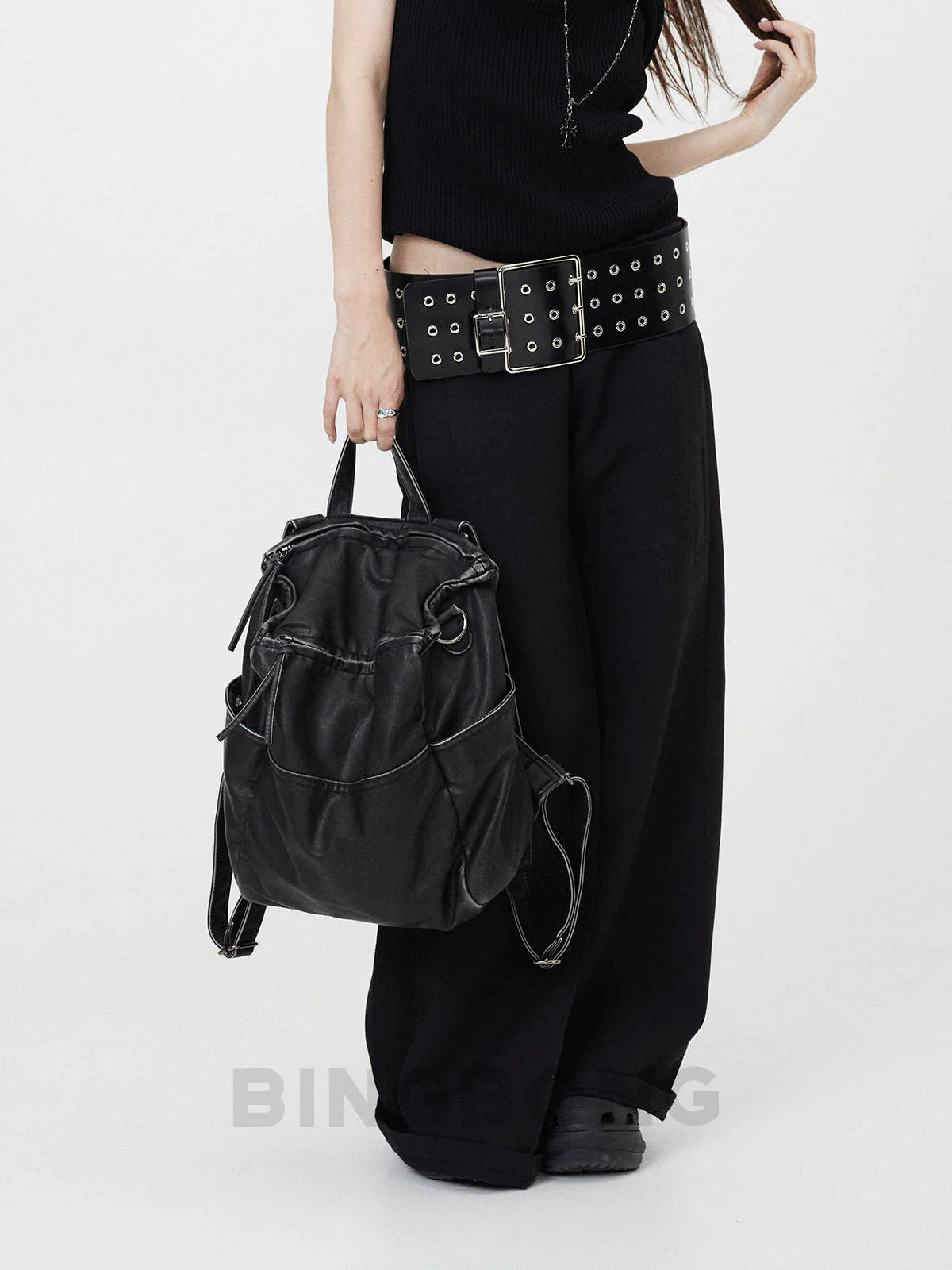 BINGBONG Backpack Large Capacity Messenger Bag Large Bag