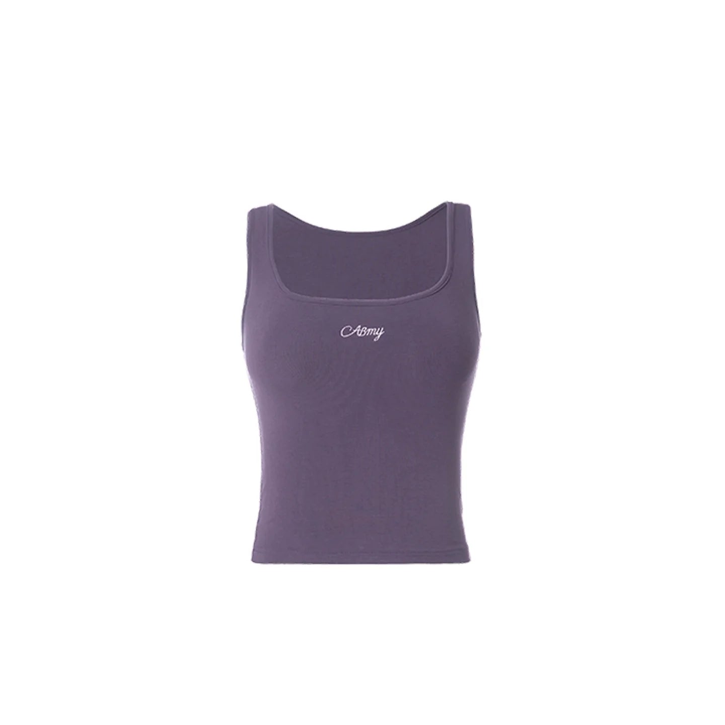 ABMY Knitted U-neck I-shaped Sling Vest