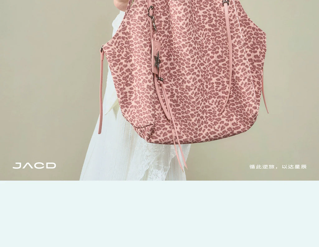 JACD Free Wild Leopard Tote Bag