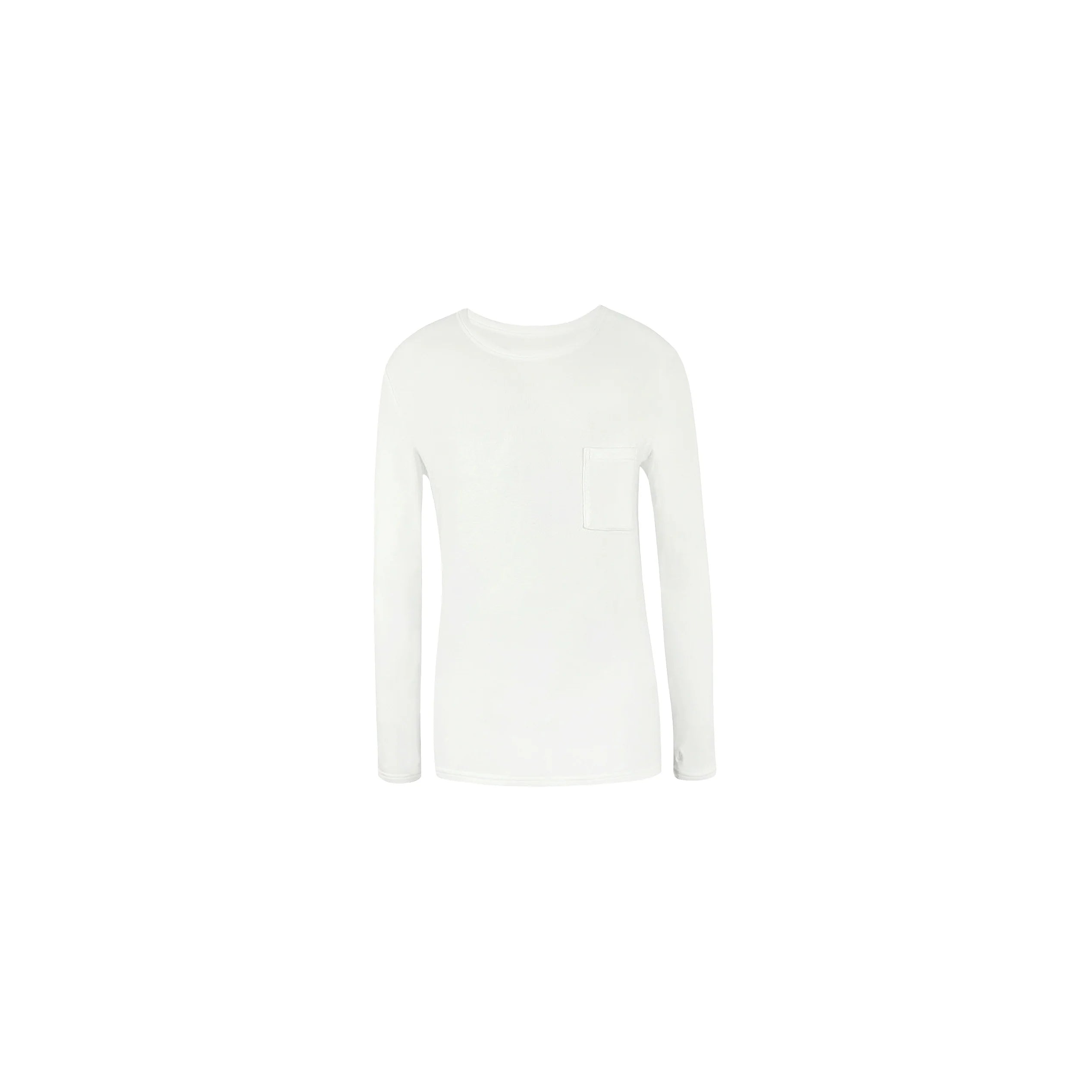 Jim Kennet Pocket Crew Neck Casual Long Sleeves