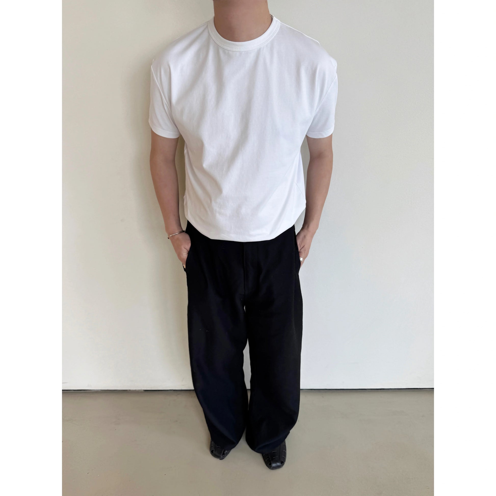 Anniehall Front Shoulder Small Neckline Cool Tee