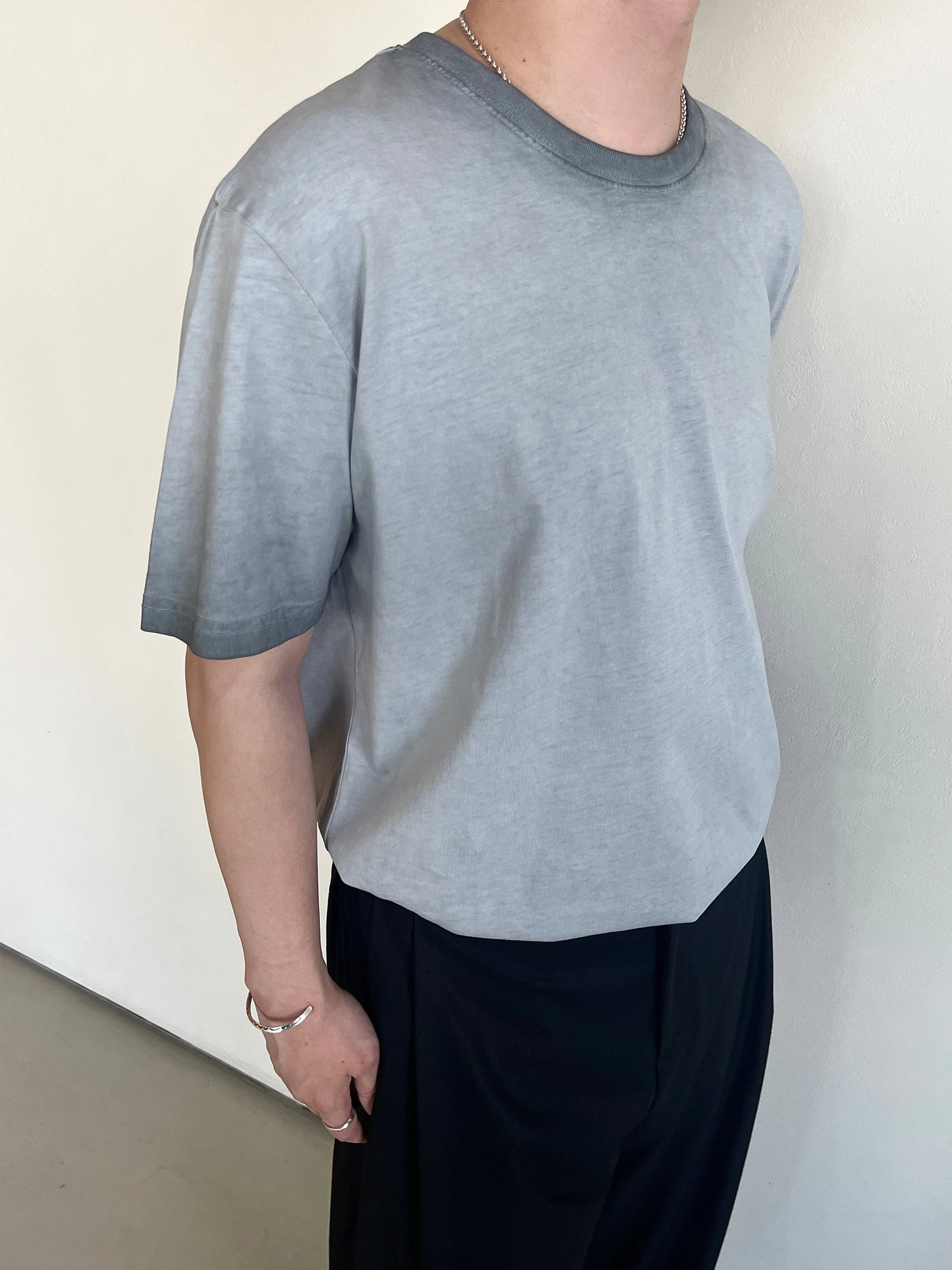 Anniehall Dirty and Smudged Washed Old Retro Tee