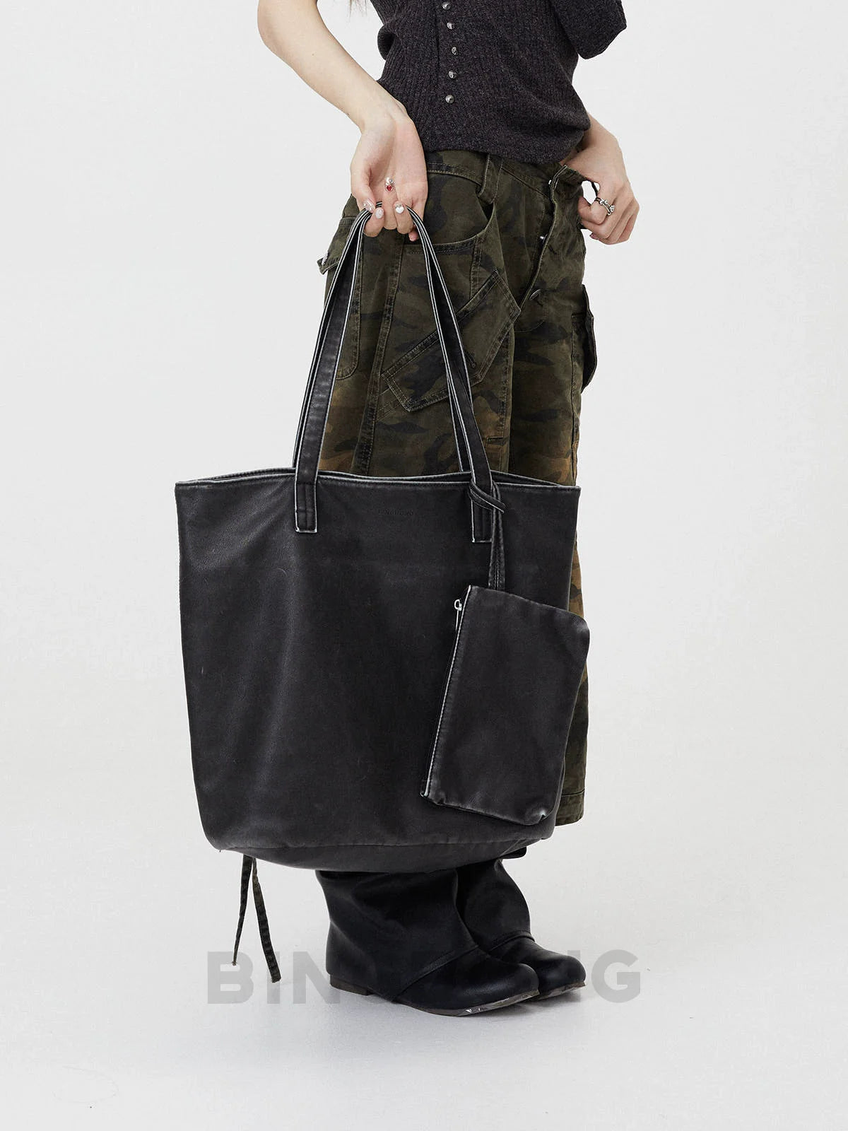 BINGBONG Portable Large Capacity Tote Bag