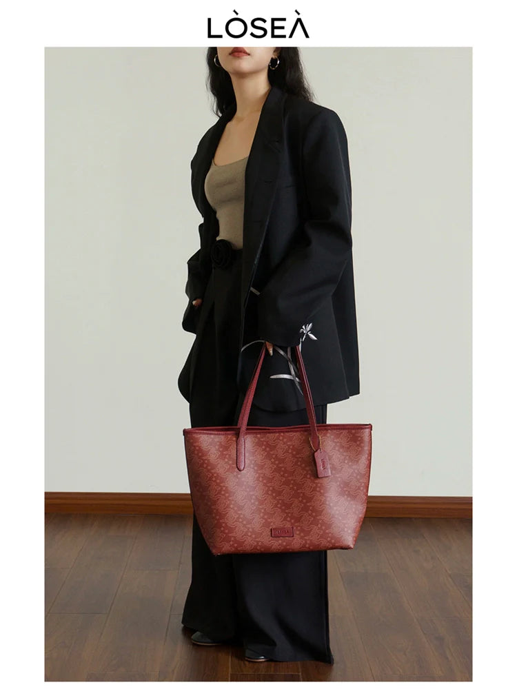 LOSEA Ruyi Moire Portable Tote Bag