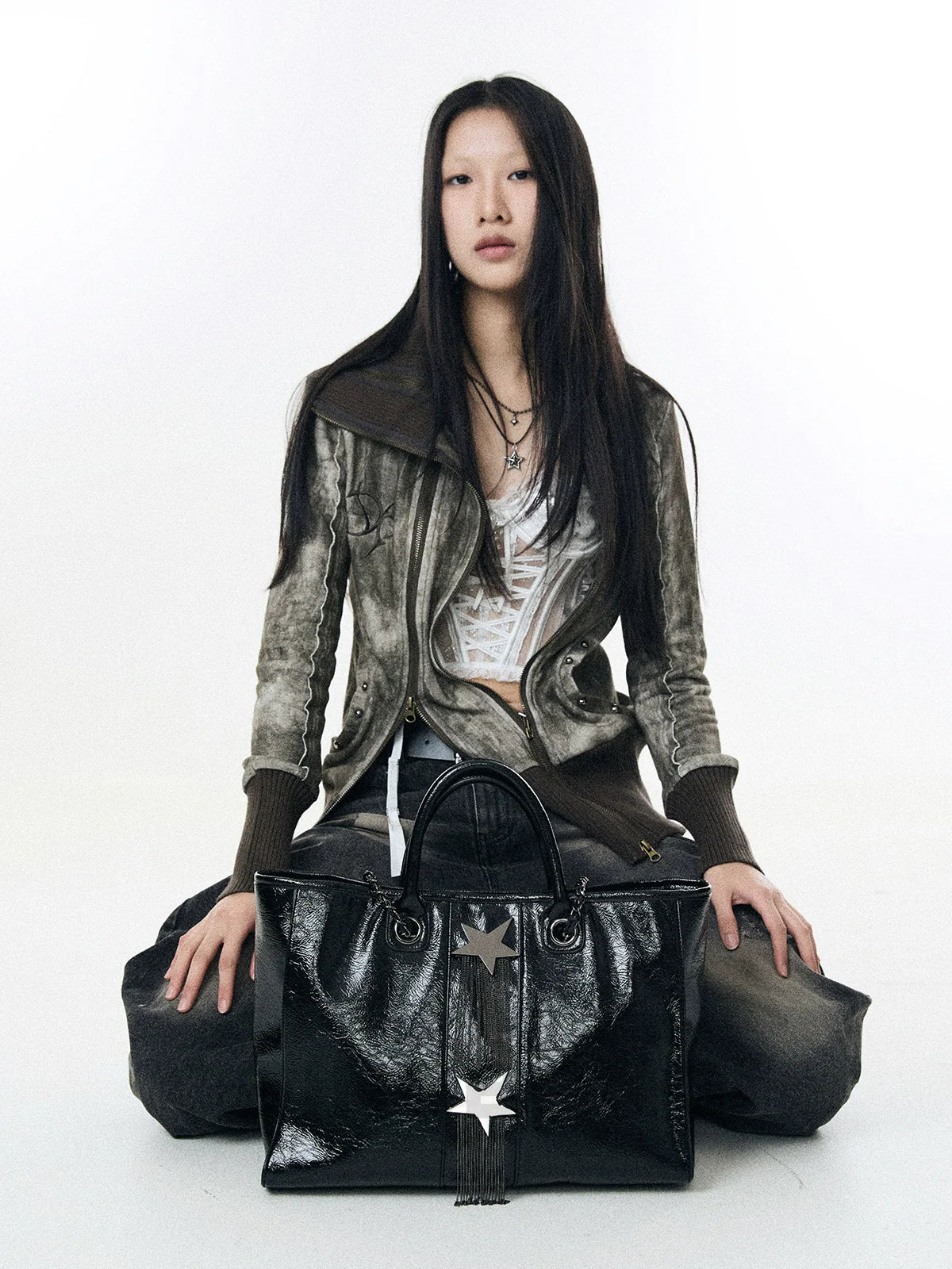 BINGBONG Large Capacity Cool Spicy Tote Bag Handbag