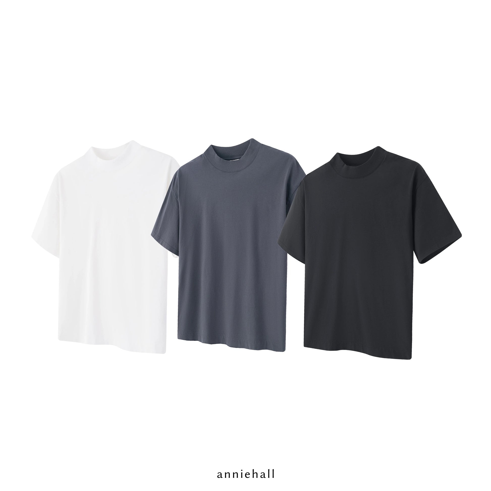 Anniehall Small Turtleneck Shoulder Tee