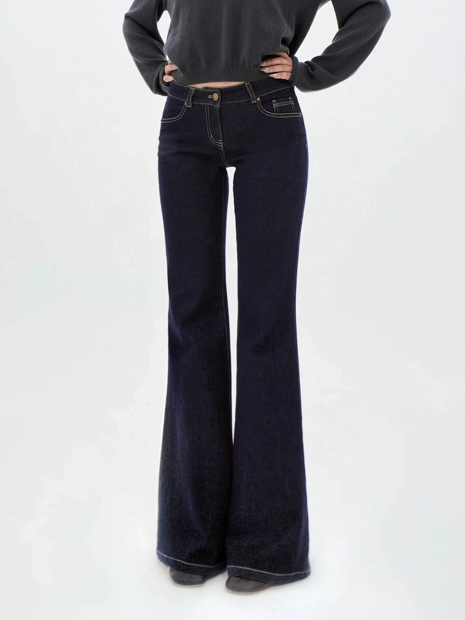 Jim Kennet Low-rise Straight-leg Jeans