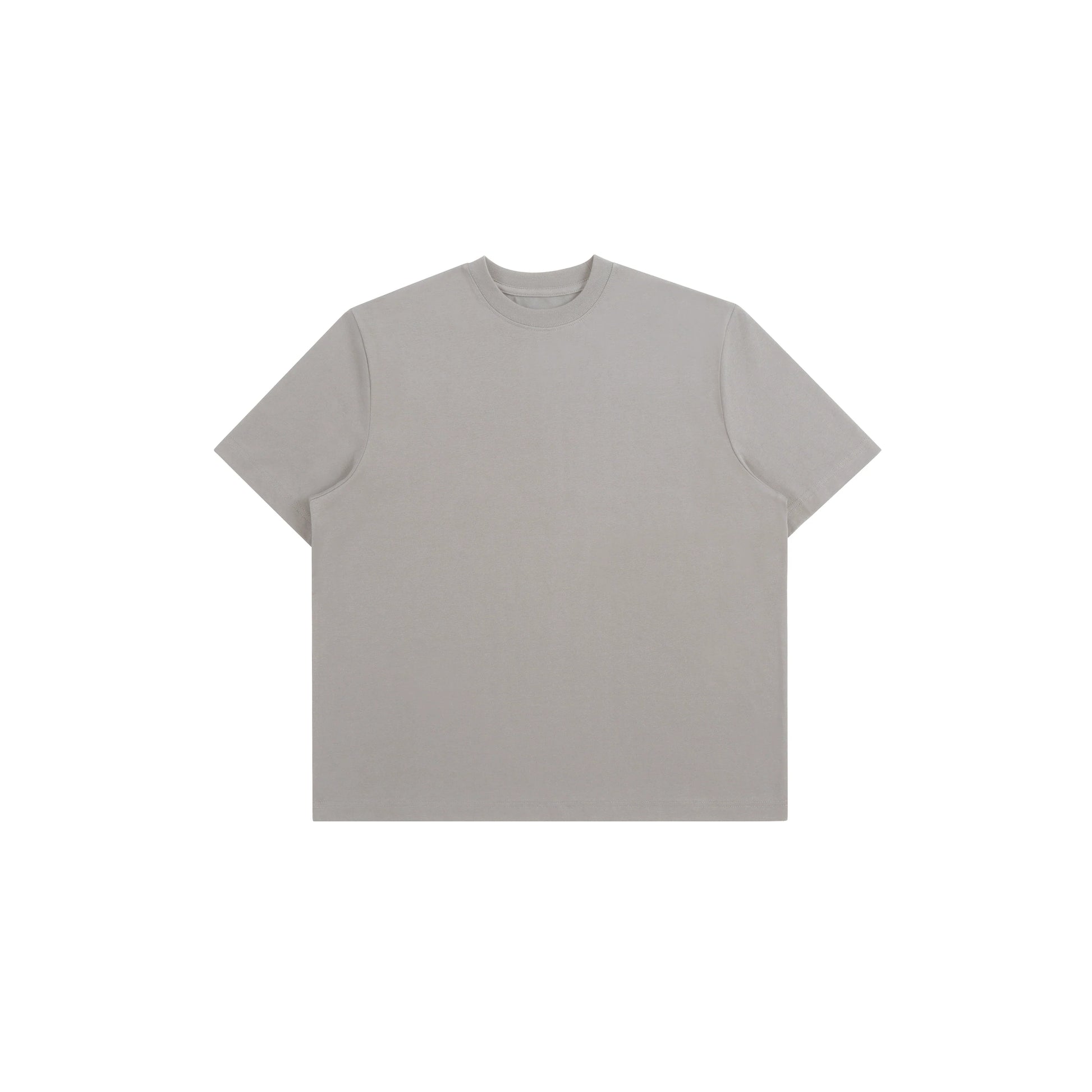 PLUS NO LOGO Small Neckline Short Wide Cool Tee