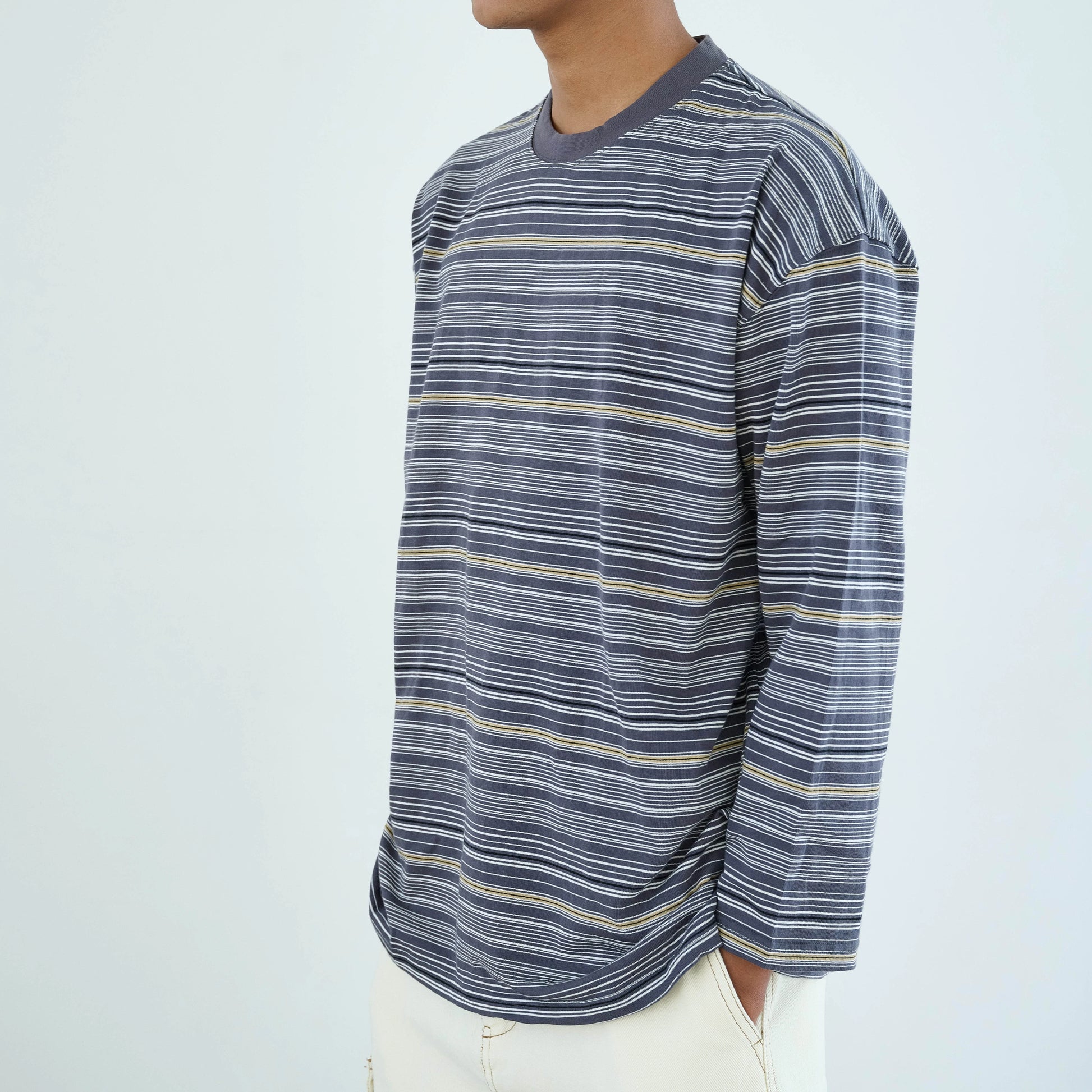 Anniehall Heavy Striped Long Sleeve
