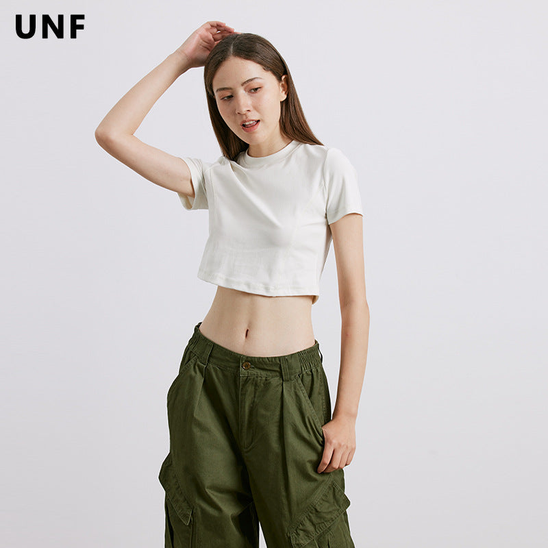 UNF fishbone women Crop Top