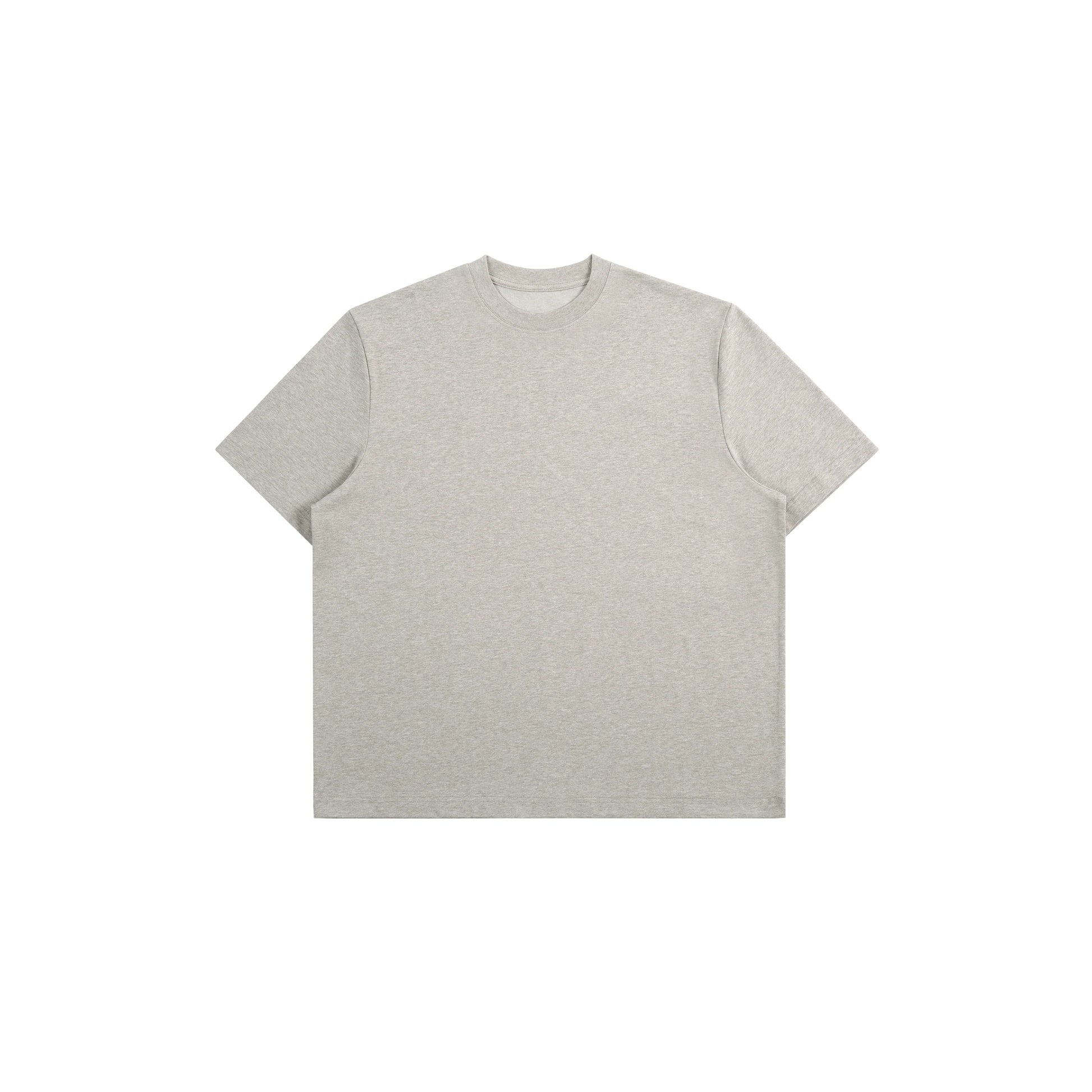 PLUS NO LOGO Small Neckline Short Wide Cool Tee