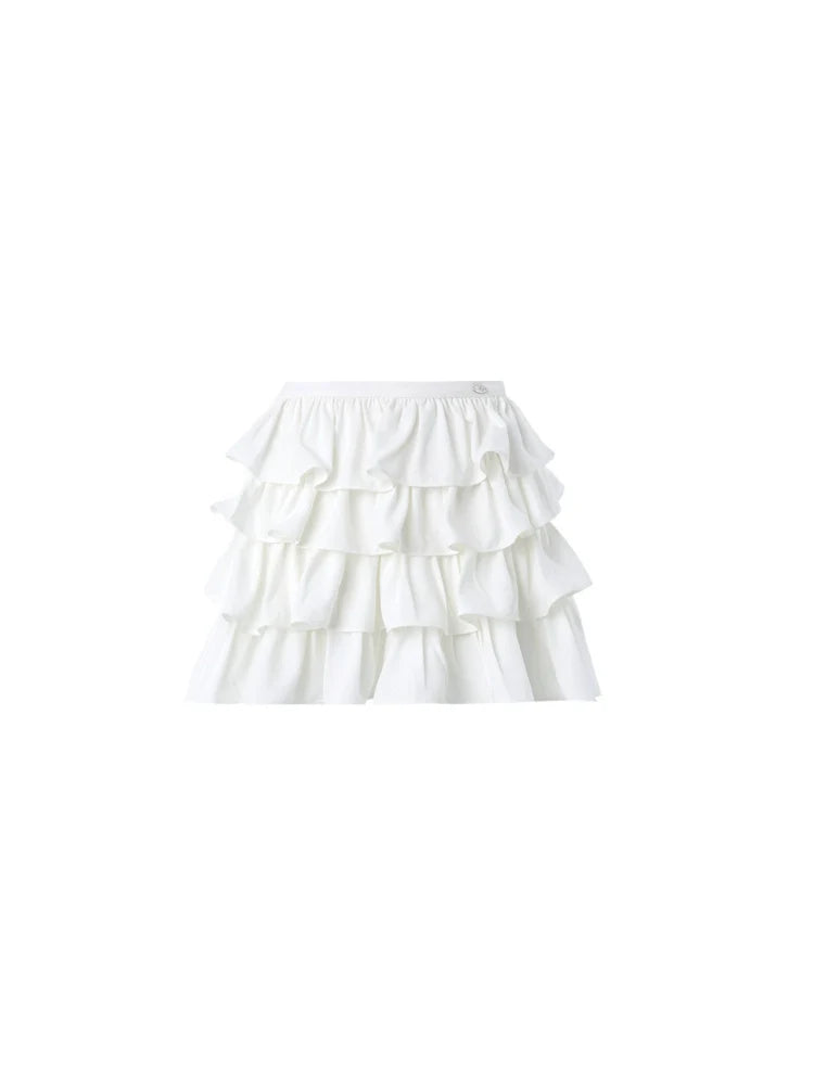 ABMY Ballet Pure Lust Ruffle Cake Skirt