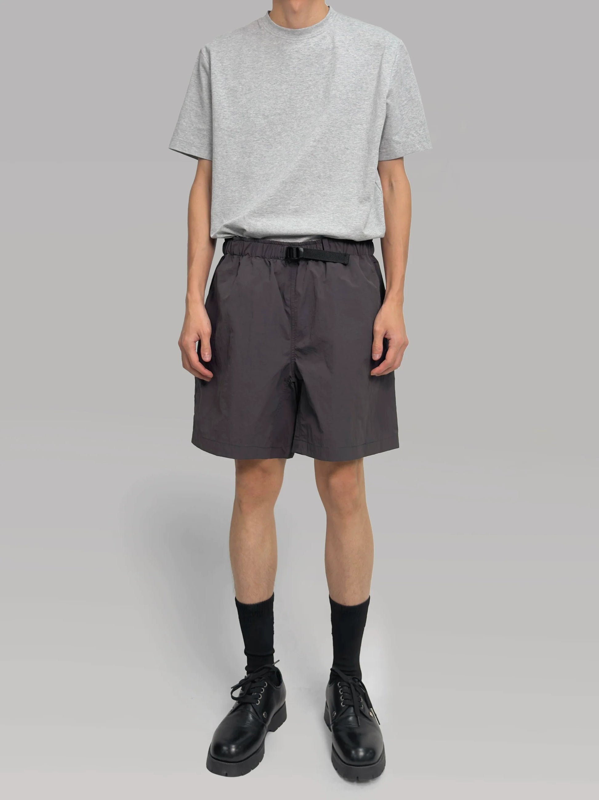 PLUS NO LOGO Waist Buckle Adjustment Loose Quick-drying Sports Shorts