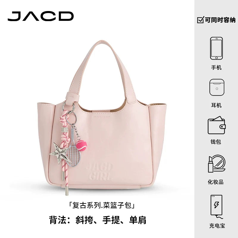 JACD Shoulder Crossbody Handbag Bucket Bag