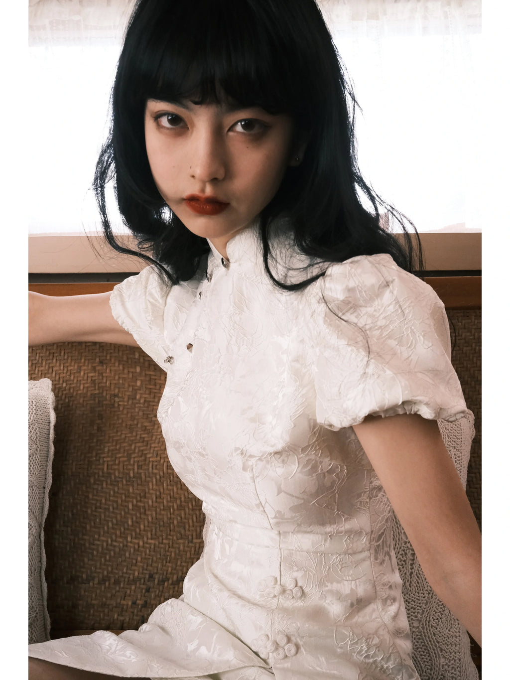 LULUSWINGS Jacquard Chinese Style Improved Cheongsam