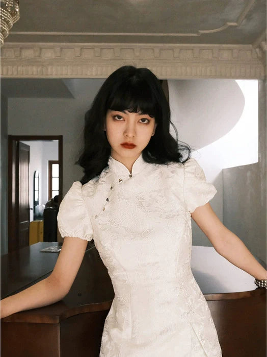 LULUSWINGS Jacquard Chinese Style Improved Cheongsam