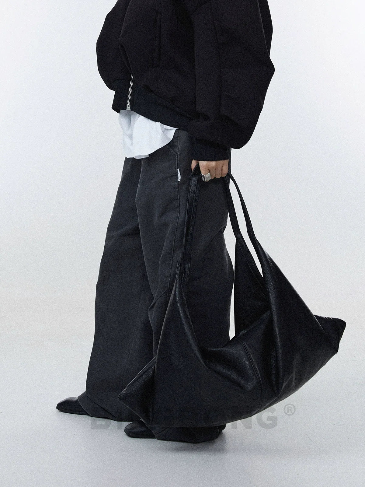 BINGBONG Single Shoulder Large Capacity Lazy Tote Bag Large Bag