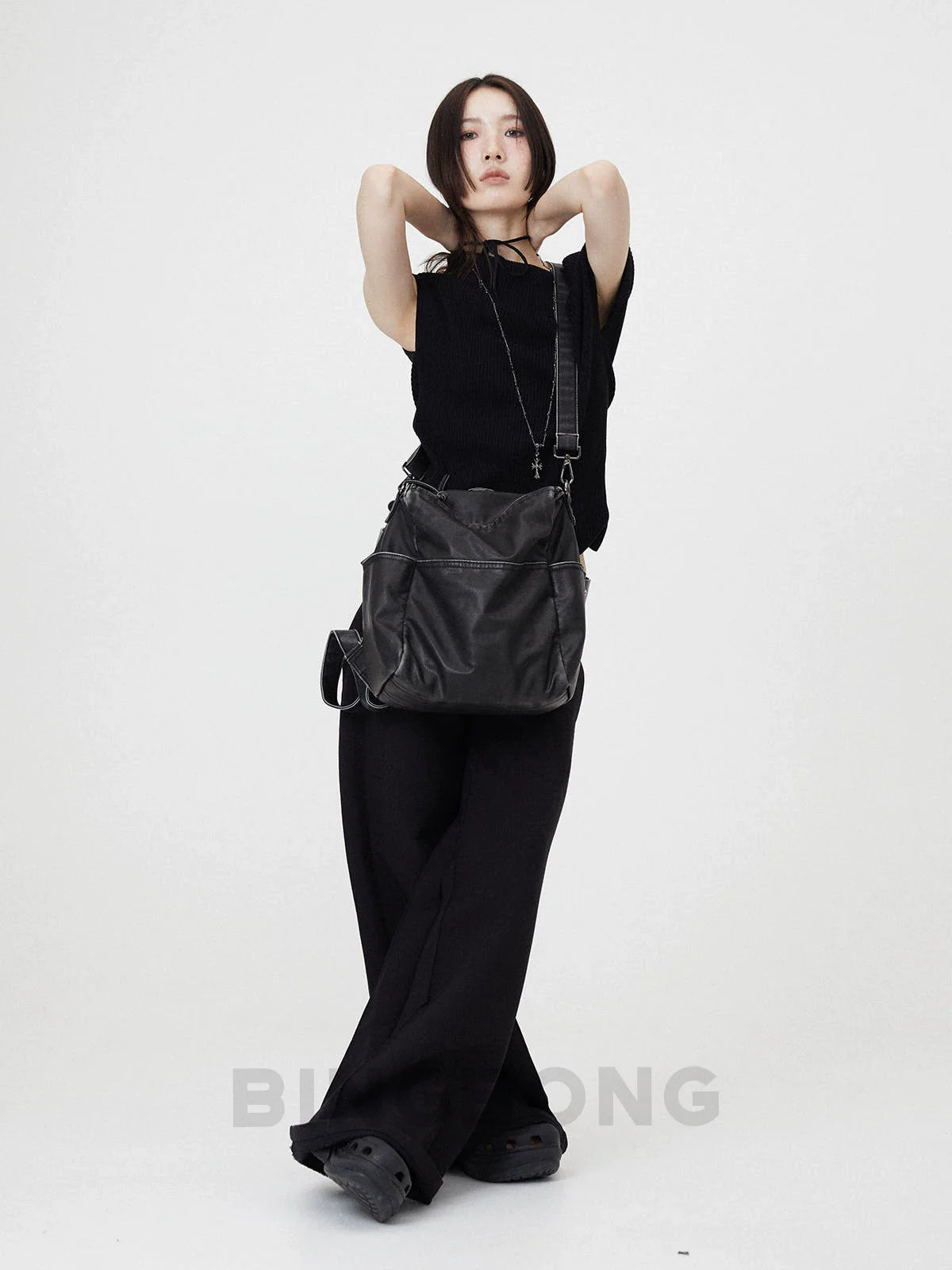 BINGBONG Backpack Large Capacity Messenger Bag Large Bag