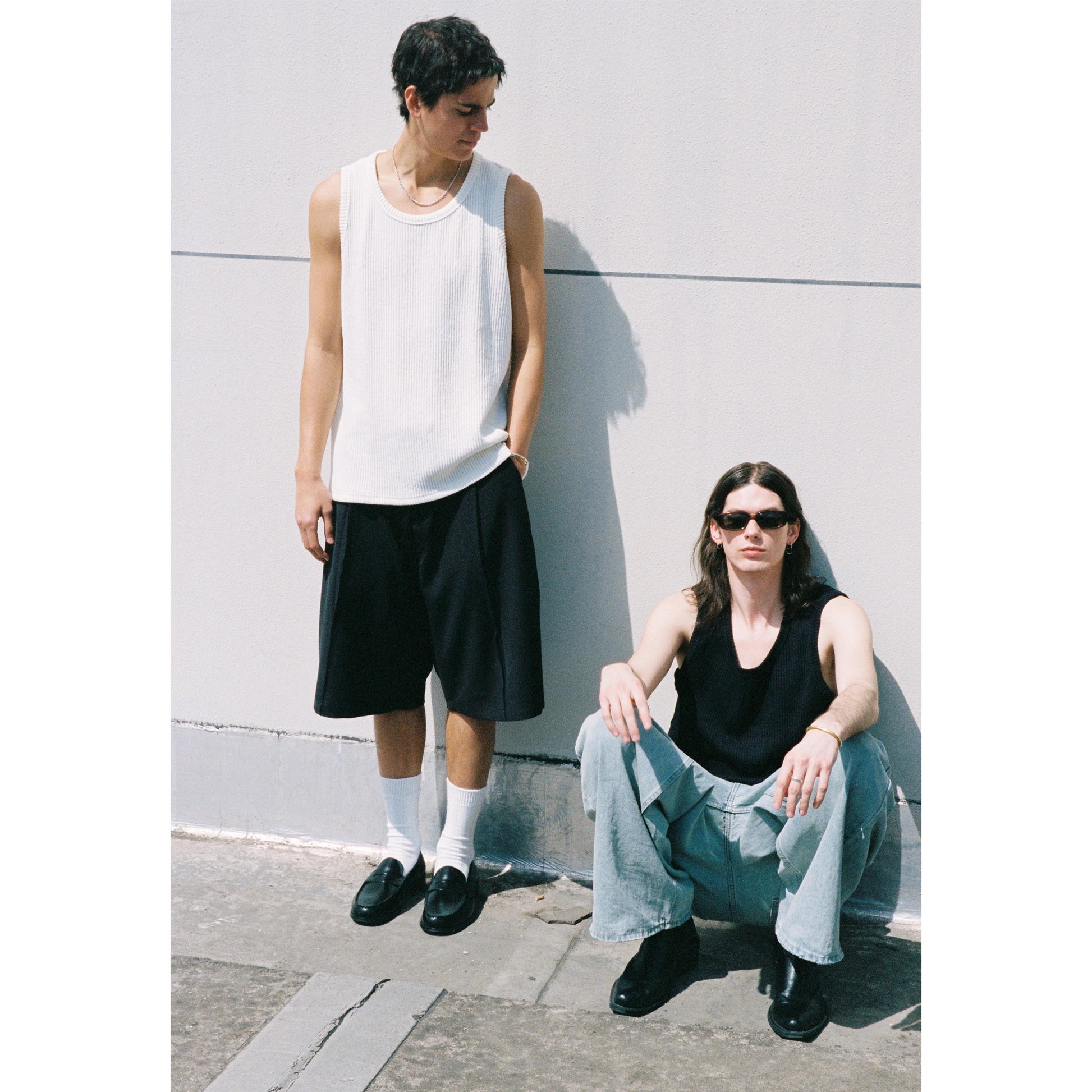 Anniehall Textured Heavy Vest