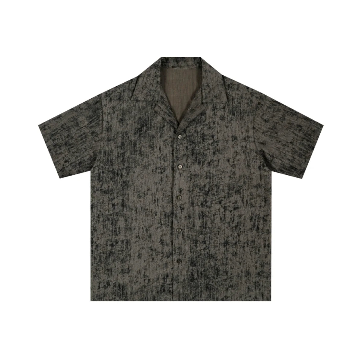 PUBLICRADIO Ice Silk Cotton Cuban Collar Shirt