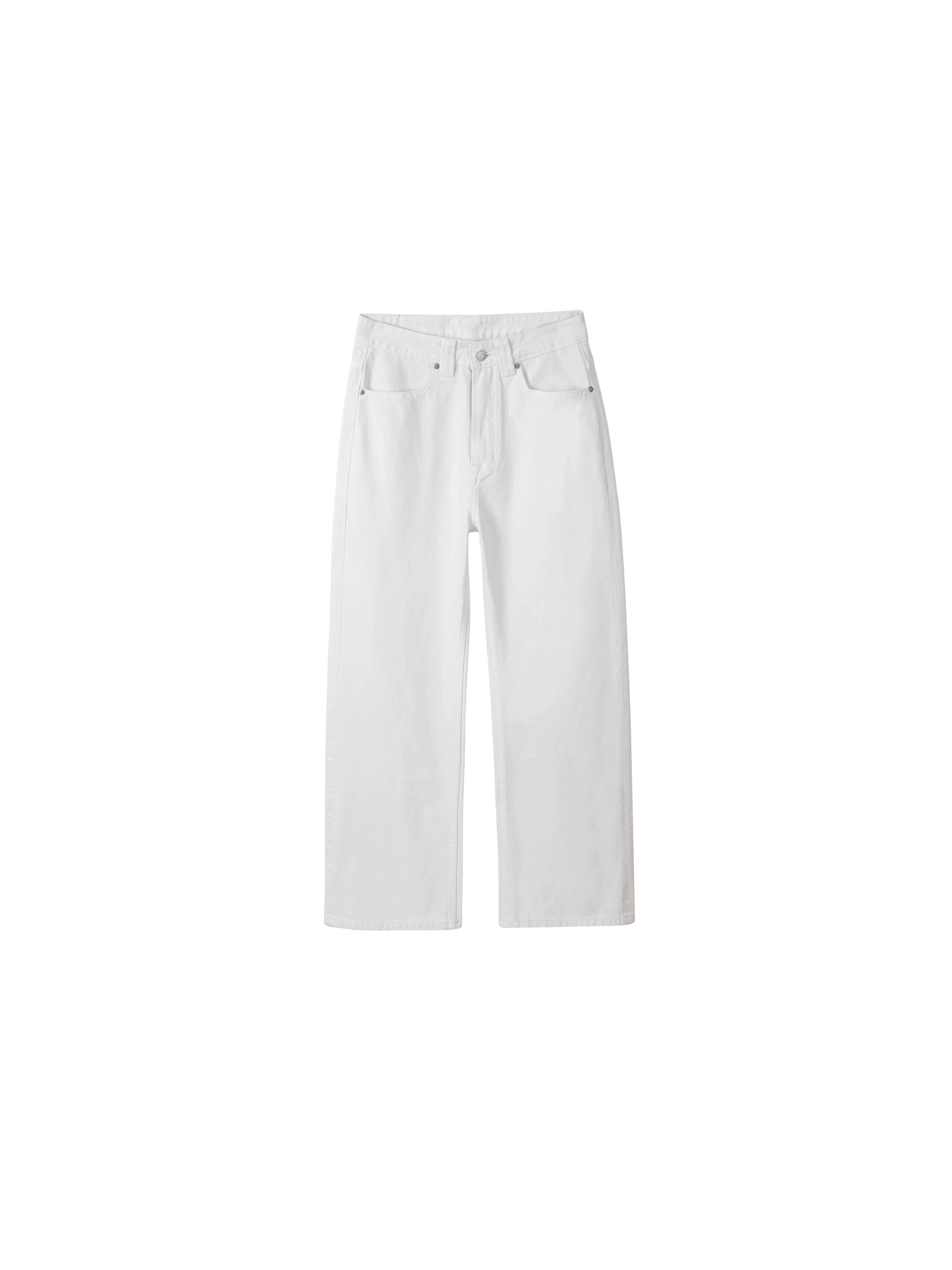 PLUS NO LOGOA Straight Washed Jeans