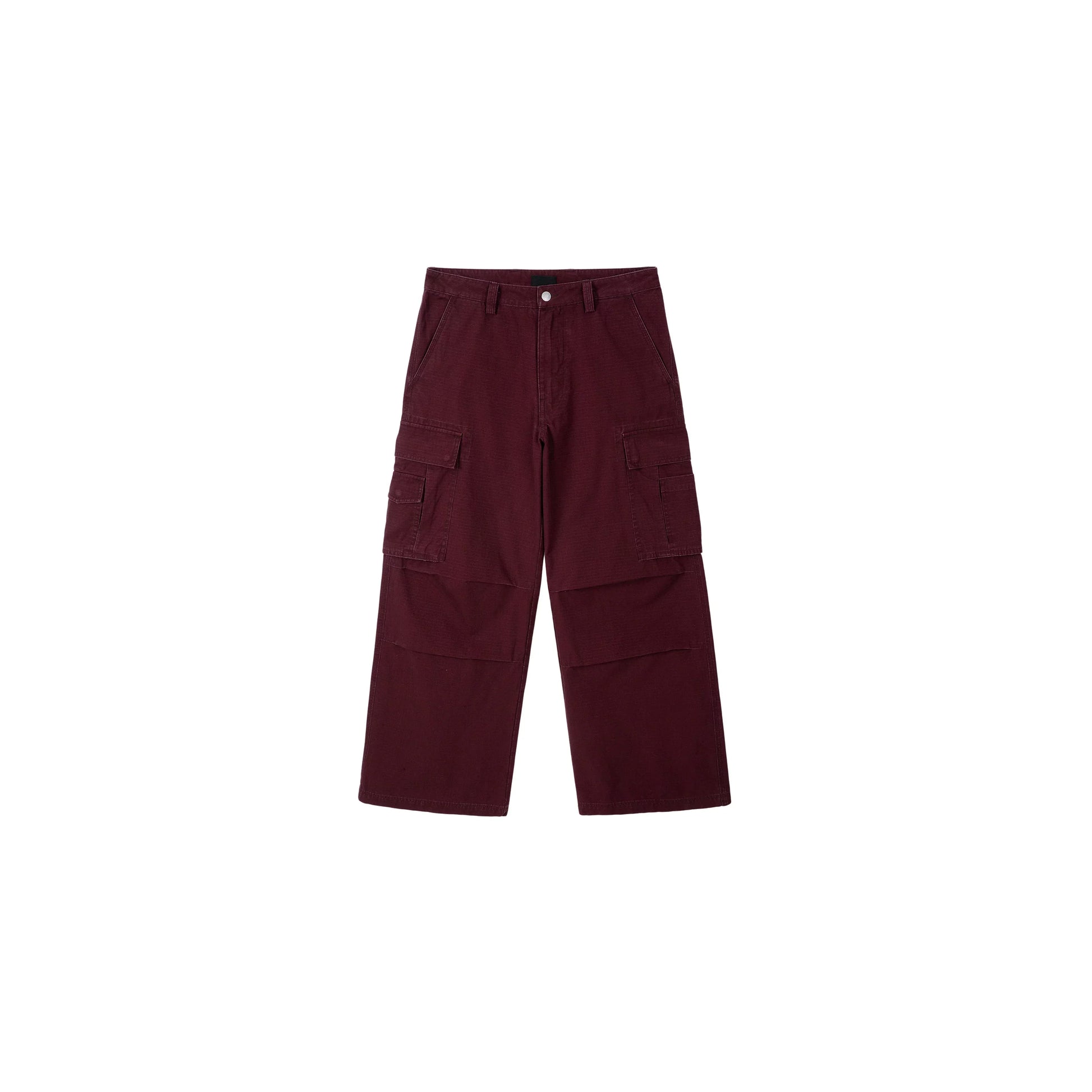 PLUS NO LOGO Washed Loose Wide-leg Cargo Pants