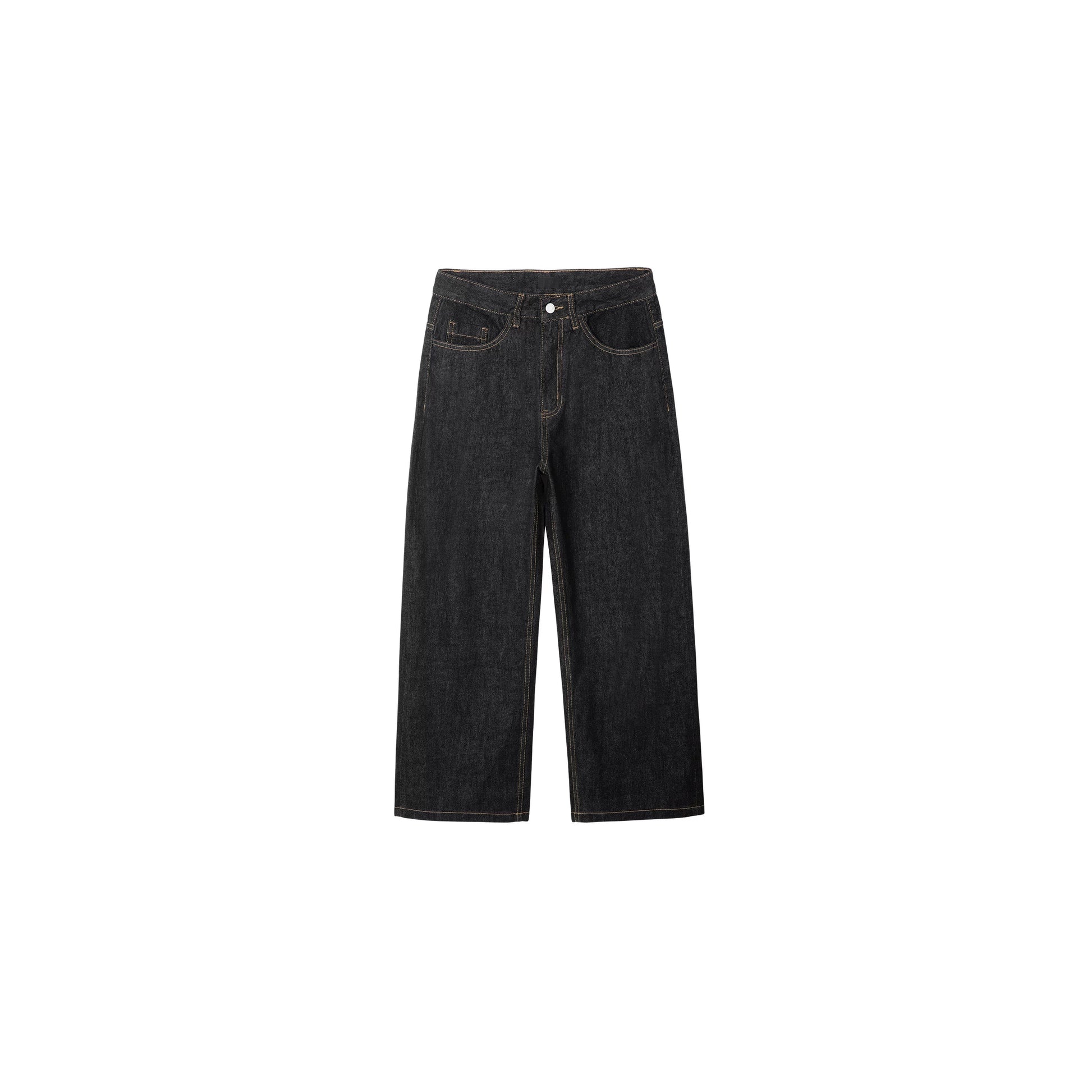 PLUS NO LOGOA Loose Straight Wide-leg Jeans