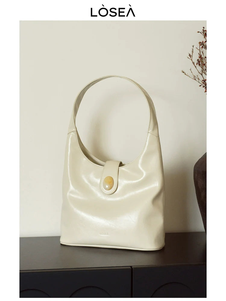 LOSEA Oriental Aesthetic Topaz Tote Bag