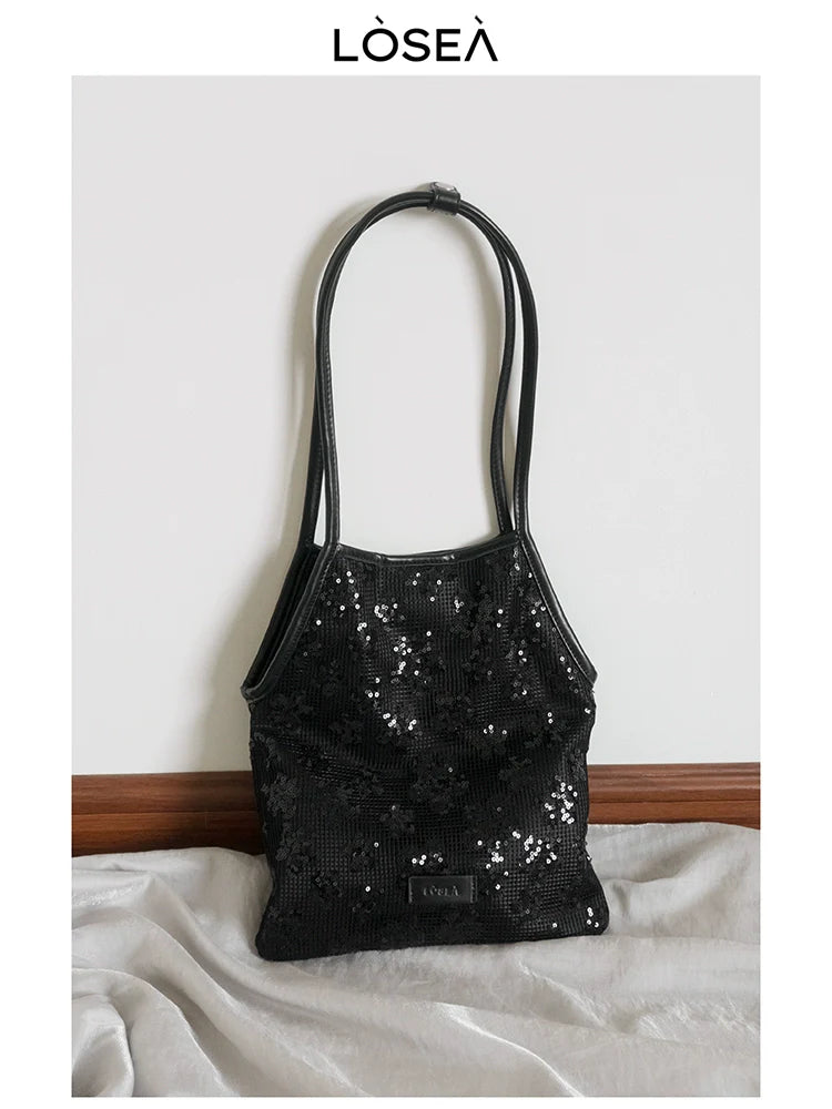 LOSEA Blingbling Sequined Premium Shoulder Bag