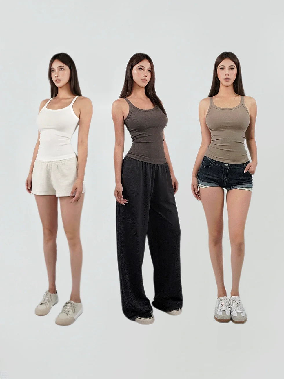 Jim Kennet Minimal Threaded Slim Vest Stretch Sling