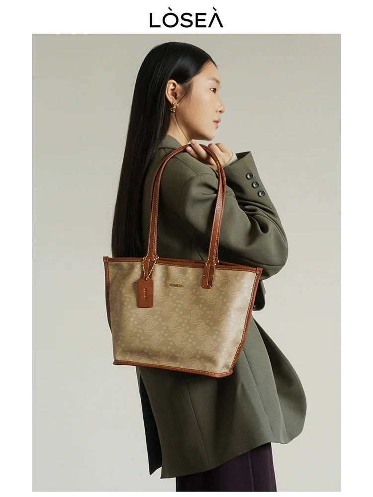 LOSEA Ruyi Moire Tote Bag