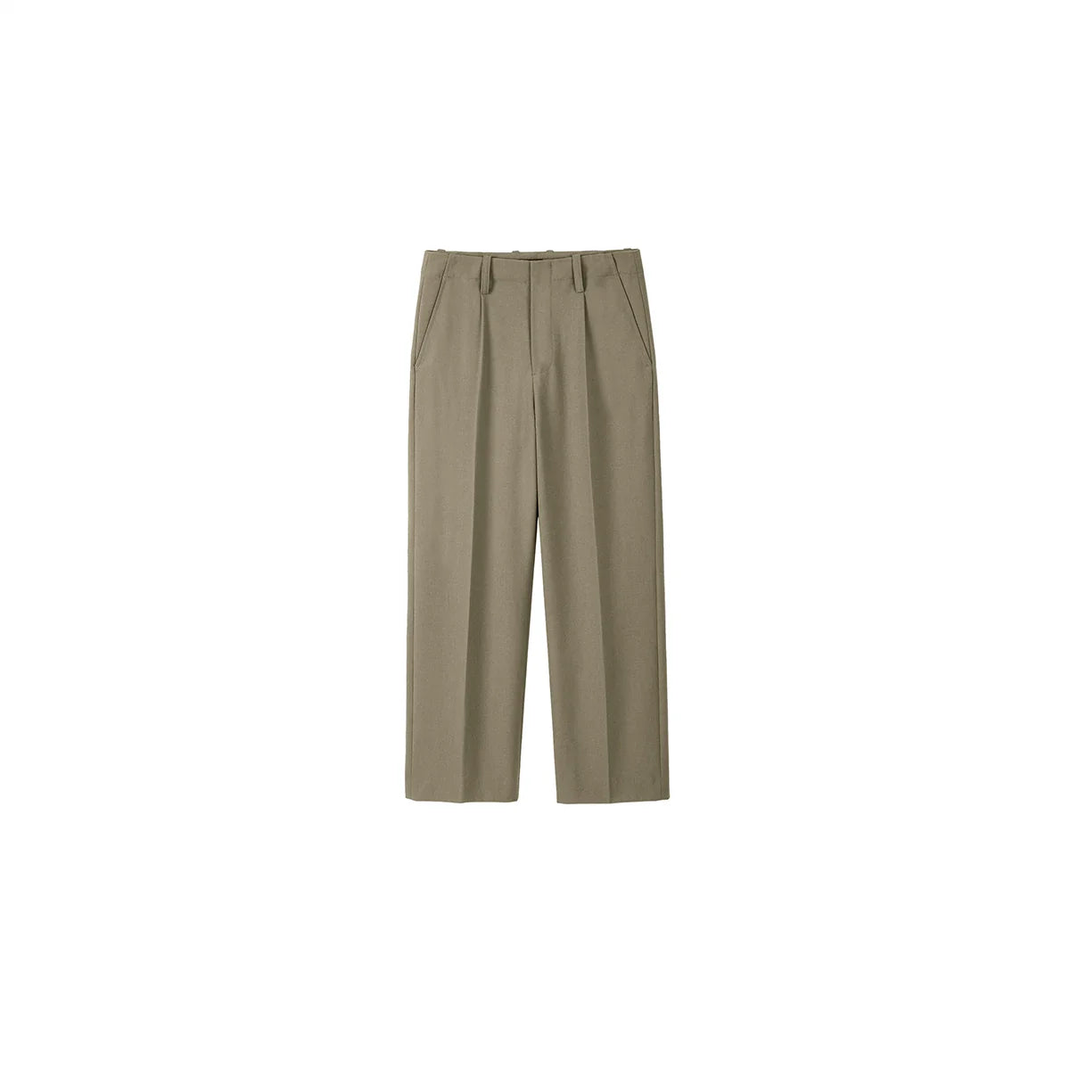 PLUS NO LOGO Commuter Loose Straight Trousers